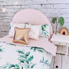 Miniature Velvet Bed Rose Gold And