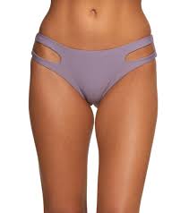Raisins Samba Solids Weekend Side Cut Out Bikini Bottom