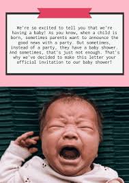 free funny baby announcement