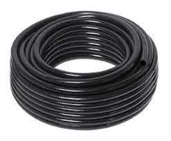 black silicon type garden hose pipe