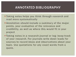 Do You Know How to Write an Annotated Bibliography    College    