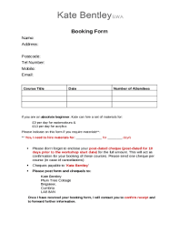 artist booking form template pdffiller