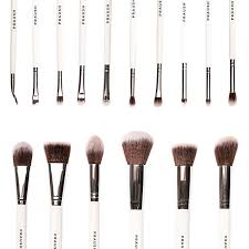 praush professional makeup brush set for face eyes with free marble makeup pouch 16 pcs
