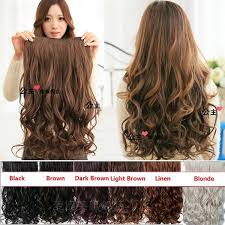 A romantic soul like you needs a hairstyle to match her personality! Sexy Women Long Curly Hair Extensions Synthetic Wig Clip Shopee Malaysia