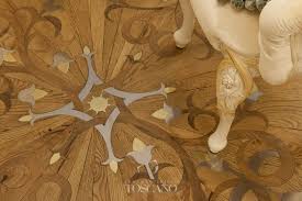 solid wood floor medallion minias