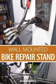 Wall Mounted Bike Repair Stand With