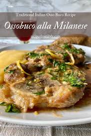 authentic italian osso buco recipe