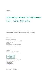 Ecodesign Impact Accounting Final
