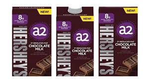 hershey teams up with the a2 milk