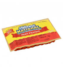 hebrew national beef franks 34 ounce