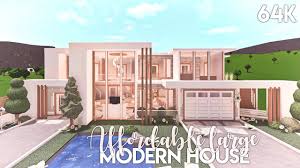 modern house bloxburg build