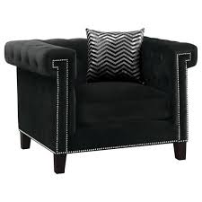 Reventlow Tufted Sofa Black Coaster