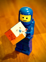 Lego Spaceman Solving my Gan I Carry! : r/Cubers