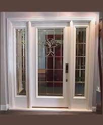Golden Transpa Designer Door Glass