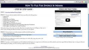 Indianapolis, indiana bankruptcy attorney cost estimate. How To File For Divorce In Indiana Youtube