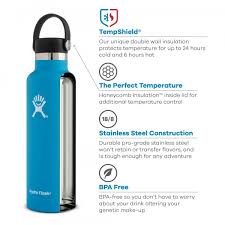 24 Oz Standard Mouth Insulated Water Bottle Hydro Flask