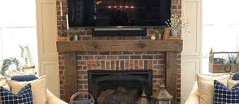 Reclaimed Fireplace Mantel Elmwood