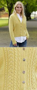 Free Knitting Pattern For A Marigold Sunshine Lace And Cable