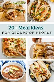 Great Meal Ideas For Large Groups gambar png