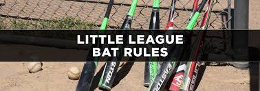 little league bat rules approved sizes