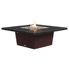 They serve as a place where all the family members can spend their free time chatting and relaxing. Square Fire Pit Table 56x56 Natural Gas Black Pearl Granite Top Transitional Fire Pits By Cooke Houzz