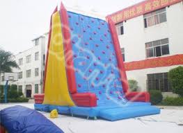 Inflatable Double Sided Rock Climbing