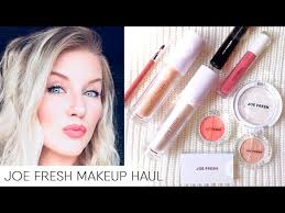 makeup haul review joe fresh beauty