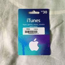 See more itunes gift card discount and sale & codes for june 2021. Reserved Wts Apple Itunes Gift Card 30 Value Tickets Vouchers Vouchers On Carousell
