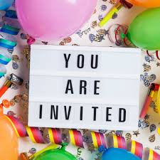 a birthday party invitation event