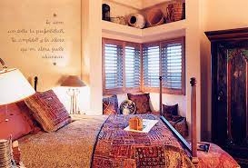 southwestern styled bedroom