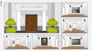 virtual art gallery interactive