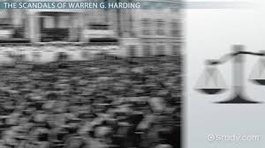 Warren G Harding Failures Scandals