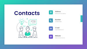 cloud service contact page template
