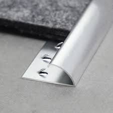 aluminium bullnose carpet threshold