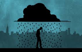 Image result for depression and sadness silhouette