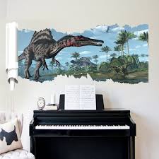 (jurassic world dinosaur wall decor) $13.95 $ 13. Buy Mlm 3d Jurassic World Spinosaurus Dinosaurs Living In The Jungle Scroll Painting Design Large Environmental Wall Decal Stickers For Kids Room Decor Boys Favorite In Cheap Price On Alibaba Com