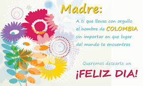 Colombia no celebrará el día de la madre el 9 de mayo. Madre Colombiana Latina En Alemania