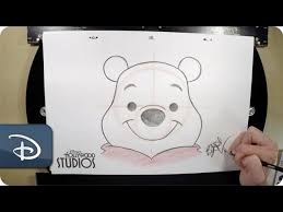 Winnie the pooh was a real toy owned by a young boy named christopher robin who lived in england around the early 1920s. How To Draw Winnie The Pooh Walt Disney World Youtube