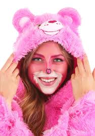 care bear cheer bear makeup kit uni pink white one size fun costumes