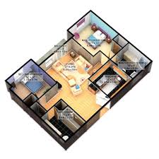 3d Modular Home Floor Plan By Yudhi Adhitya
