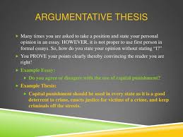 Thesis statement is a statement made at the end of the introduction, after the background information on the examples of thesis statements in literature. La Week 3 Thesis Statements