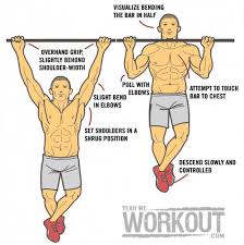 How To Chin Ups Healthy Fitness Workout Routine Back Arms Core