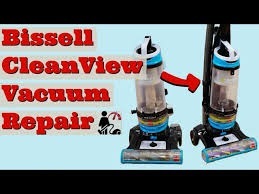 how to fix suction bissell cleanview