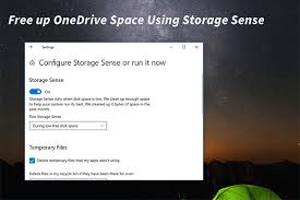 onedrive e with storage sense