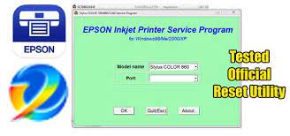 If you want to install the drivers manually for free you can visit the device manufacturer's website to download the latest versions. Epson Stylus Color 860 Adjustment Program Reset Utility Epson Printer Reset