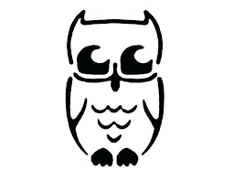 Free Pumpkin Templates Printable Uk Template Owl Stencil Cat A