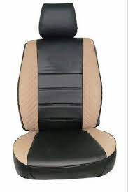 Brown Faux Leather Hyundai Car Seat Cover