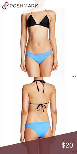 Rvca Bikini Bottom Fast Livin Bikini Bottom Blue With A