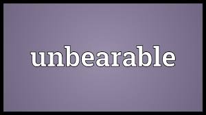نتیجه جستجوی لغت [unbearable] در گوگل