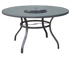 Wilson Fisher 50 Glass Top Table